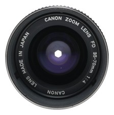 Canon Zoom Lens FD 35-70mm 1:4 vintage film camera lens excellent