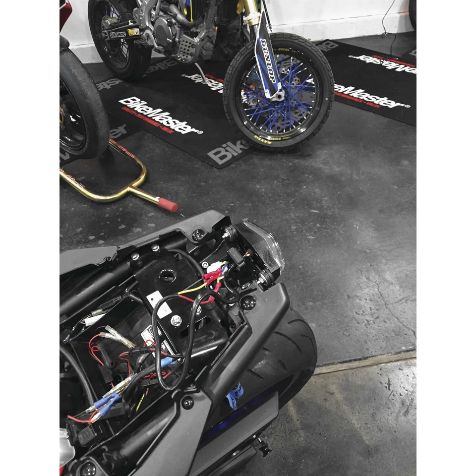 Mini-LED Taillight w/License Plate Light Red White 4" x 1-1/4" H 1-1/2" HB020R09 - Image 2 of 4