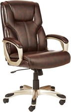 Executive High Back Office Desk Chair Adjustable Height Tilt Swivel One Size