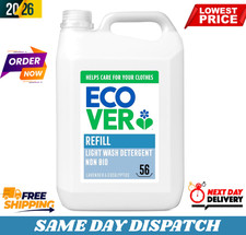 Ecover Non Bio Laundry Liquid Refill - 5 L Fast & Free Delivery uk 4.50 per litre