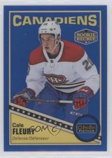 2019 O-Pee-Chee Platinum Retro Rookie Rainbow Blue /149 Cale Fleury #R-99 03uh