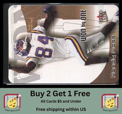 Randy Moss 2000 Ultra #2 WO Won by One