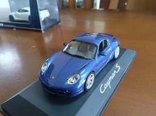 1 43 Schuco Porsche Cayman S Blue Dealer Special Order SCHUCO PORSCHE CAYMAN S B