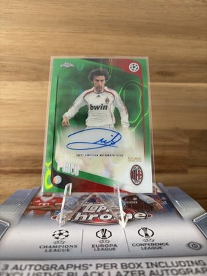 Andrea Pirlo Auto /99 Topps Chrome UCC 2025/26 AC Milan