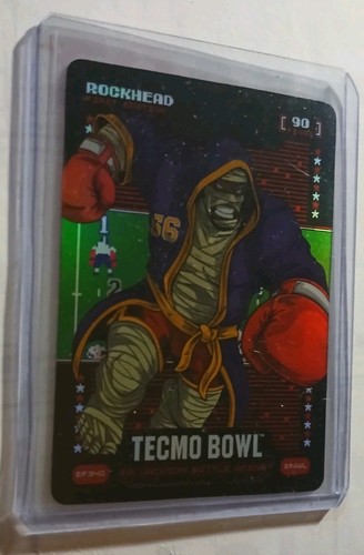 2026 Bo Jackson Battle Arena Tecmo Bowl Chris Doleman Rockhead BF340 Battlefoil