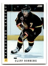 1993-94 Score #17 Cliff Ronning