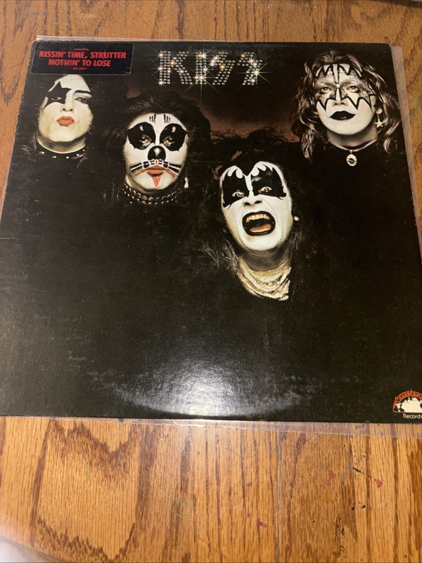 Kiss - Self Titled 1st Press 1974 No Kissin’ Time NM/VG+ Vinyl Lp