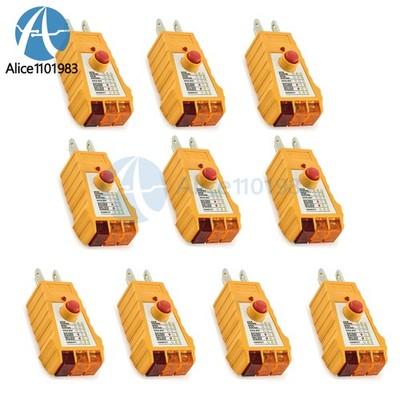1/5/10pcs Electrical Socket Power leakage Tester w/ GFCI Check Receptacle Tester