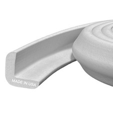 Baby Proof Edge Guards for Safety Made in The USA 12 Feet Soft Gray E...
