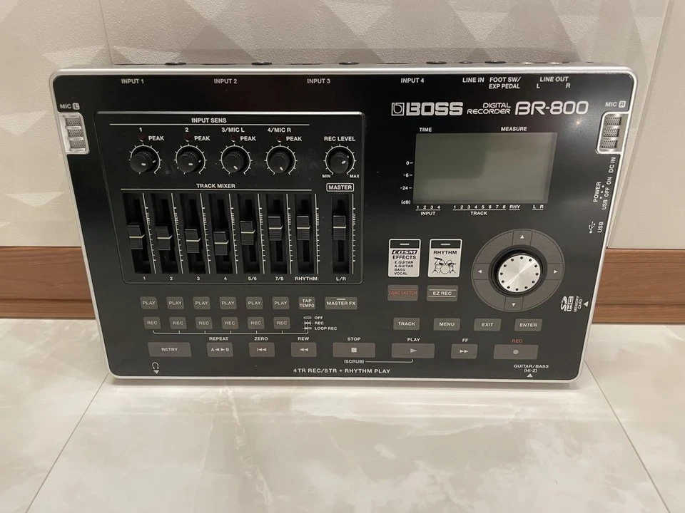 BOSS BR-800 Digital Multi-Track Recorder 8-Track MTR Good Condition From Japan - Image 2 of 4