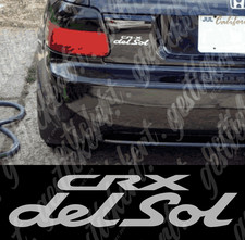 1x Aufkleber passend für Honda CRX del Sol EH6 EG2 Sticker Decal Tuning VTEC JDM