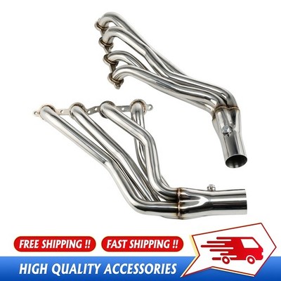 Stainless Steel Long Tube Headers For Chevy GMC 07-14 6.0L Direct Fit