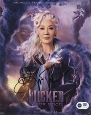 MICHELLE YEOH - Wicked For Good - ACG Certified GENUINE SIGNED AUTOGRAPH