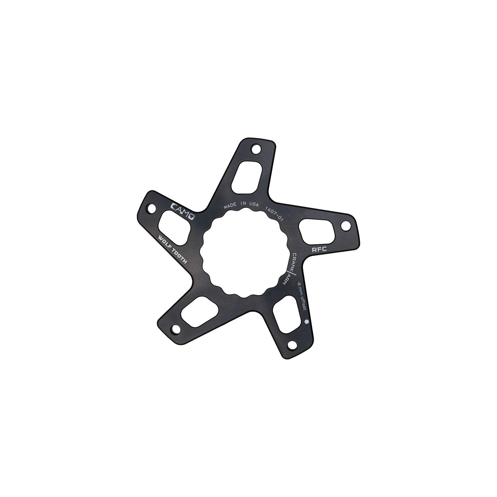 Wolf Tooth Components CAMO RaceFace Cinch Spider, -8mm Offset