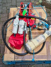 Red Rooster TCR-500C PT2-A Air Chain Hoist & Pneumatic Trolley 500kg New Old Sto