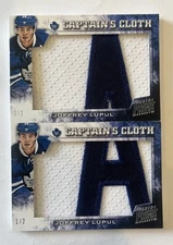 Joffrey Lupul Captains Cloth /2 Panini Prime 2013-2014
