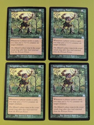Invigorating Boon x4 Onslaught 4x Playset Magic the Gathering MTG