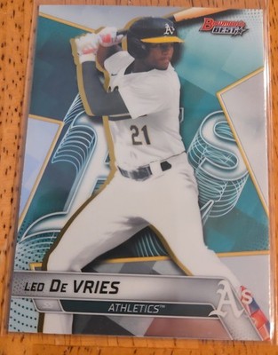 2025 Bowman s Best Leo De Vries Top Prospect #TP26 Athletics