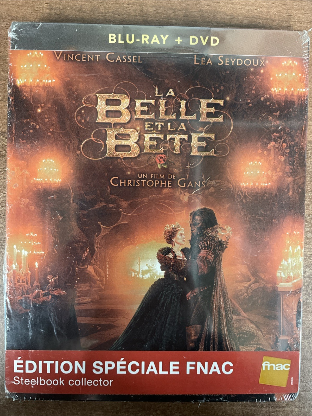 The Beauty and the Beast STEELBOOK Blu-ray + DVD, RARE - New & Sealed Special Ed