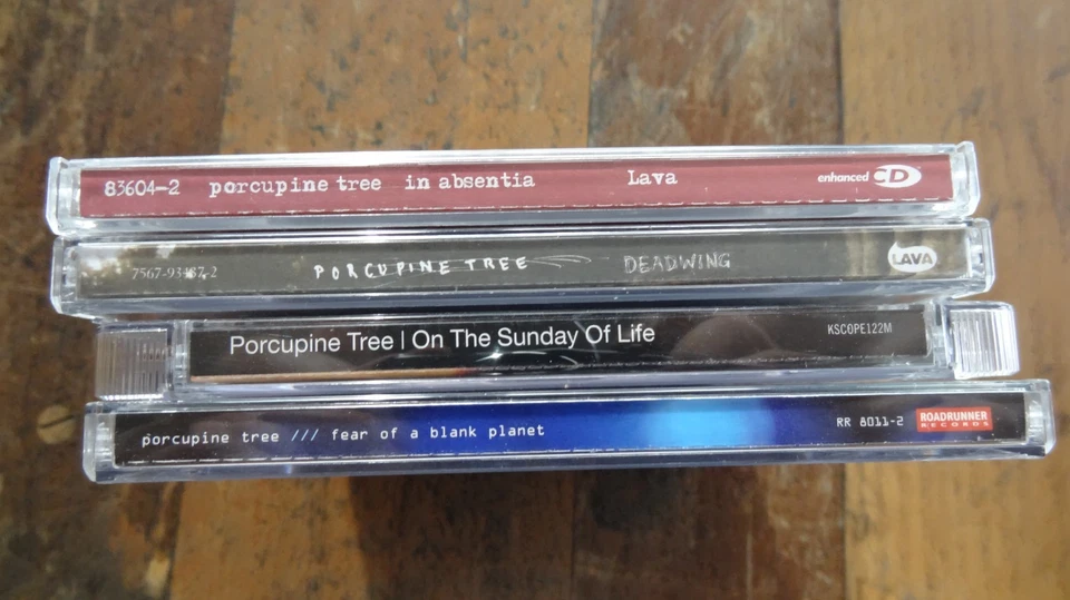 4 CD s Porcupine Tree Steven Wilson in absentia deadwing sunday life fear blank - Bild 3 von 3