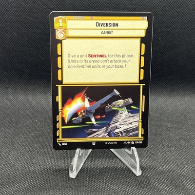Star Wars: Unlimited - Diversion: Gambit - Jump To Lightspeed NM/M Condition