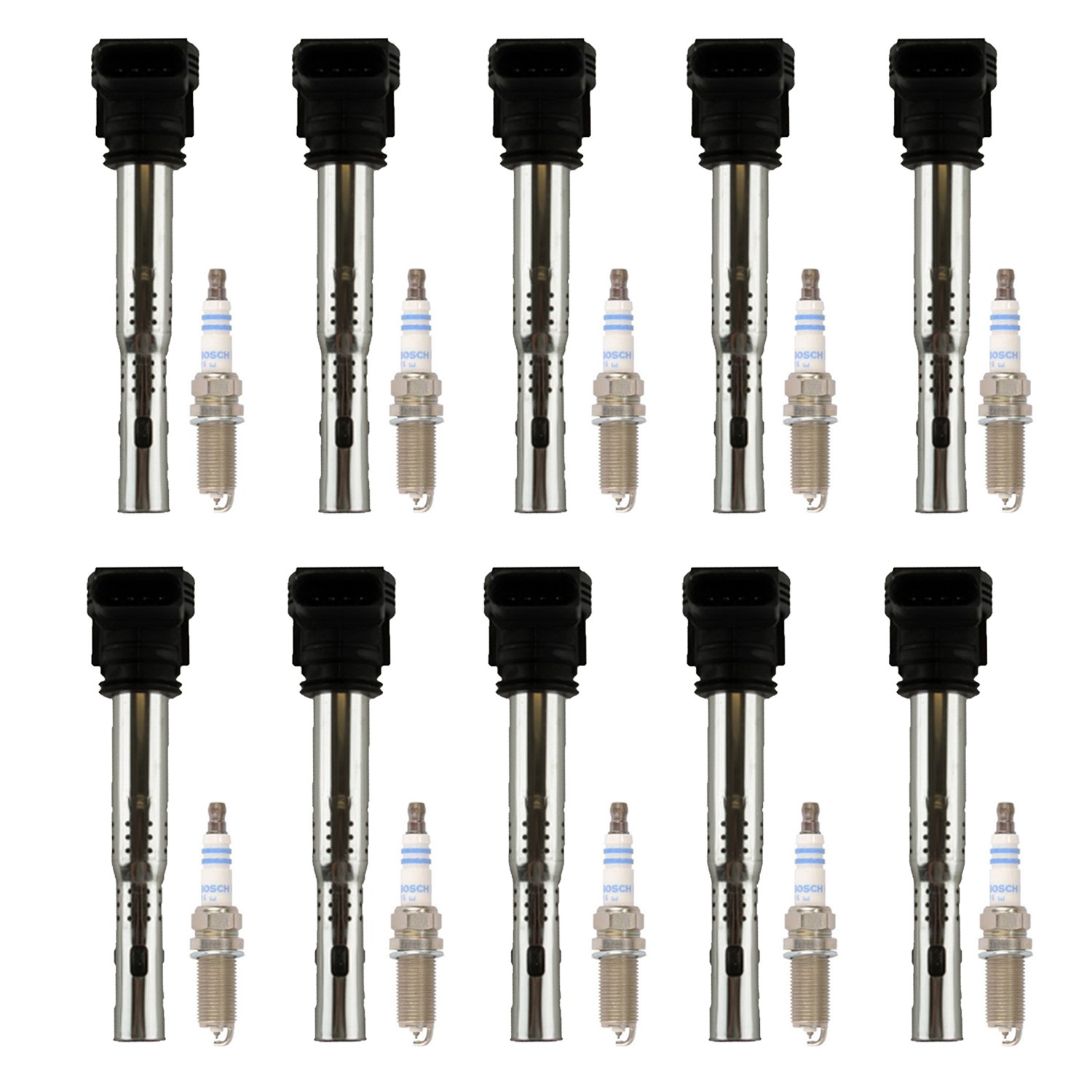 Audi R8 2012 Spark plugs Set P/N 092594