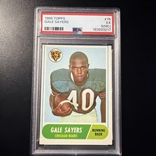 Top 10 Gale Sayers Football Cards 24