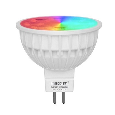LGIDTECH FUT104 Miboxer 4W MR16 Led 2.4GHz Bulb Spotlight GU5.3 Socket AC/DC ...