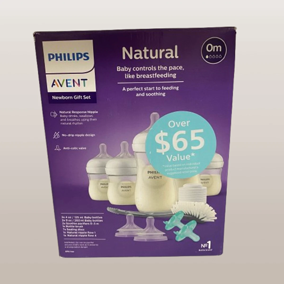 Philips Avent Anti Colic All in one Gift Set Damaged Box
Opens in a new window or tab