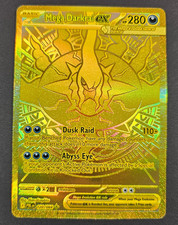 Mega Darkrai ex 120/084 Gold Mega Hyper Rare MHR Pokemon Pitch Black NM