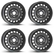 4 Alcar Stahlfelgen 6.0Jx15 Zoll ET47 5x112 für Seat Altea Leon Toledo 4er Satz