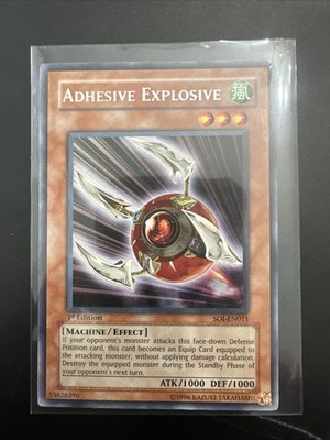 Adhesive Explosive SOI-EN011 Shadow of Infinity 1st Edition