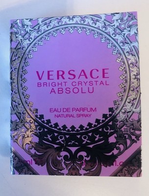 Versace Bright Crystal Absolu Eau de Parfüm Damen mini Spray NEU OVP