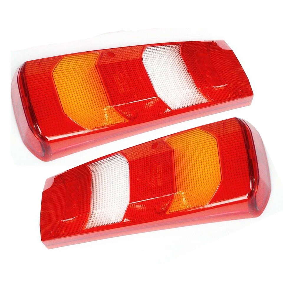 2 uds plataforma cristal luz trasera luz trasera lente Mercedes Actros MP4 13+