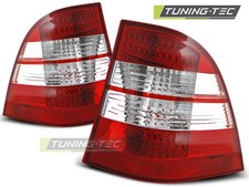 LED Upgrade Design R&uuml;ckleuchten f&uuml;r Mercedes Benz ML W163 98-05 rot/klar