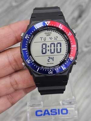 Casio AE-1700H-1A2 Digital Watch Pepsi Bezel | 100M WR | 10-Year