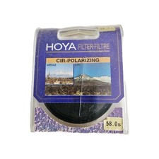 Hoya 58mm Cir Polorizing Universal Camera Filter in Box EUC