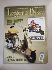 Rivista LEGEND BIKE - N 172 GENNAIO 2009 - Lambretta - Dkw 50cc GS