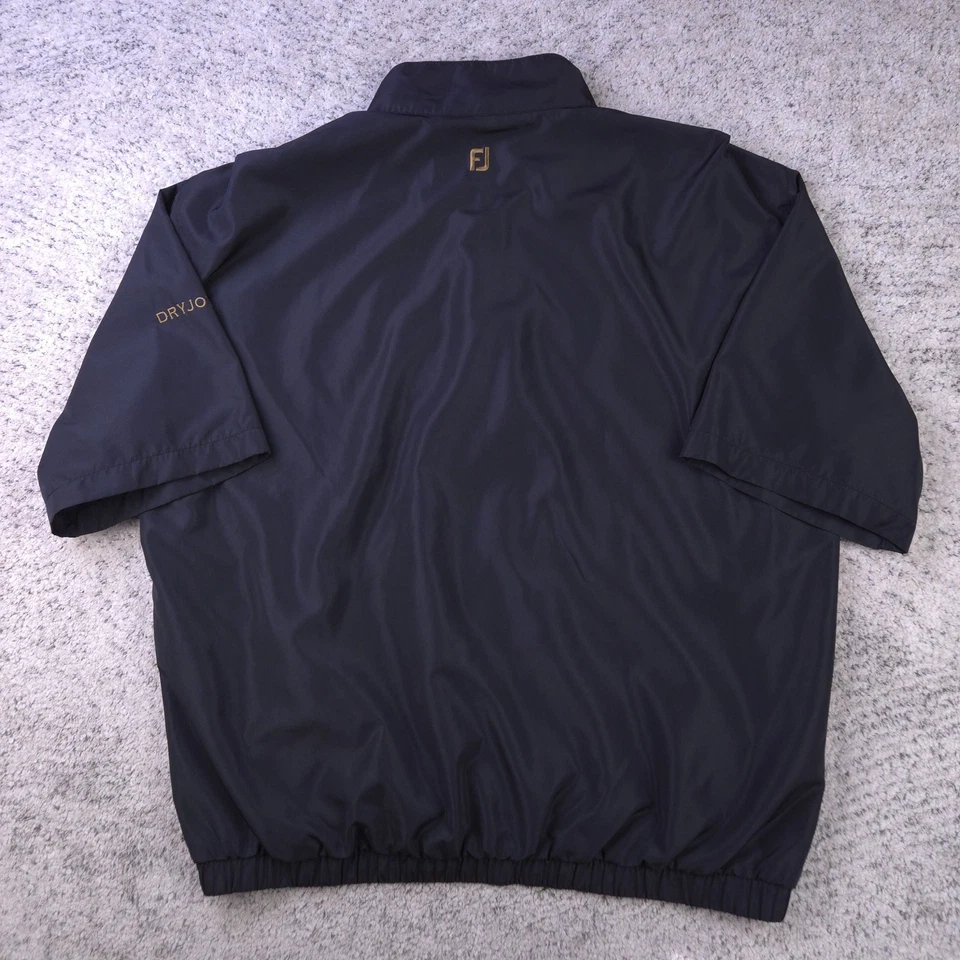 FootJoy Dryjoys Windshirt Mens Large Short Sleeve Waterproof Rain FedEx St Jude - Image 2 of 4