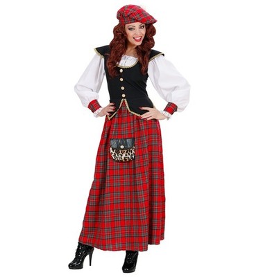 Widmann Scottish Lass (Dress, Hat) (M) Different Colors