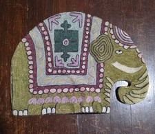 Whimsical Elephant Throw Pillow Cover/Case Si...