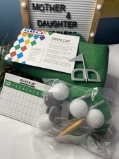 Vintage Buffalo “Golf: The Game” Tabletop Golf Set – Partial Set