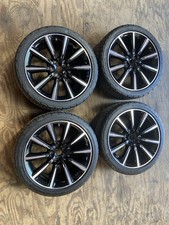 OEM JAGUAR F-TYPE XJ XK8 19" 9.5 ALLOY WHEEL RIM EX5M-1007-UA Wheels Tires (4)