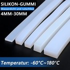 Solide Silikon-Gummi Dichtung Sealing Quadrat Stab Gummidichtung Wasserdicht