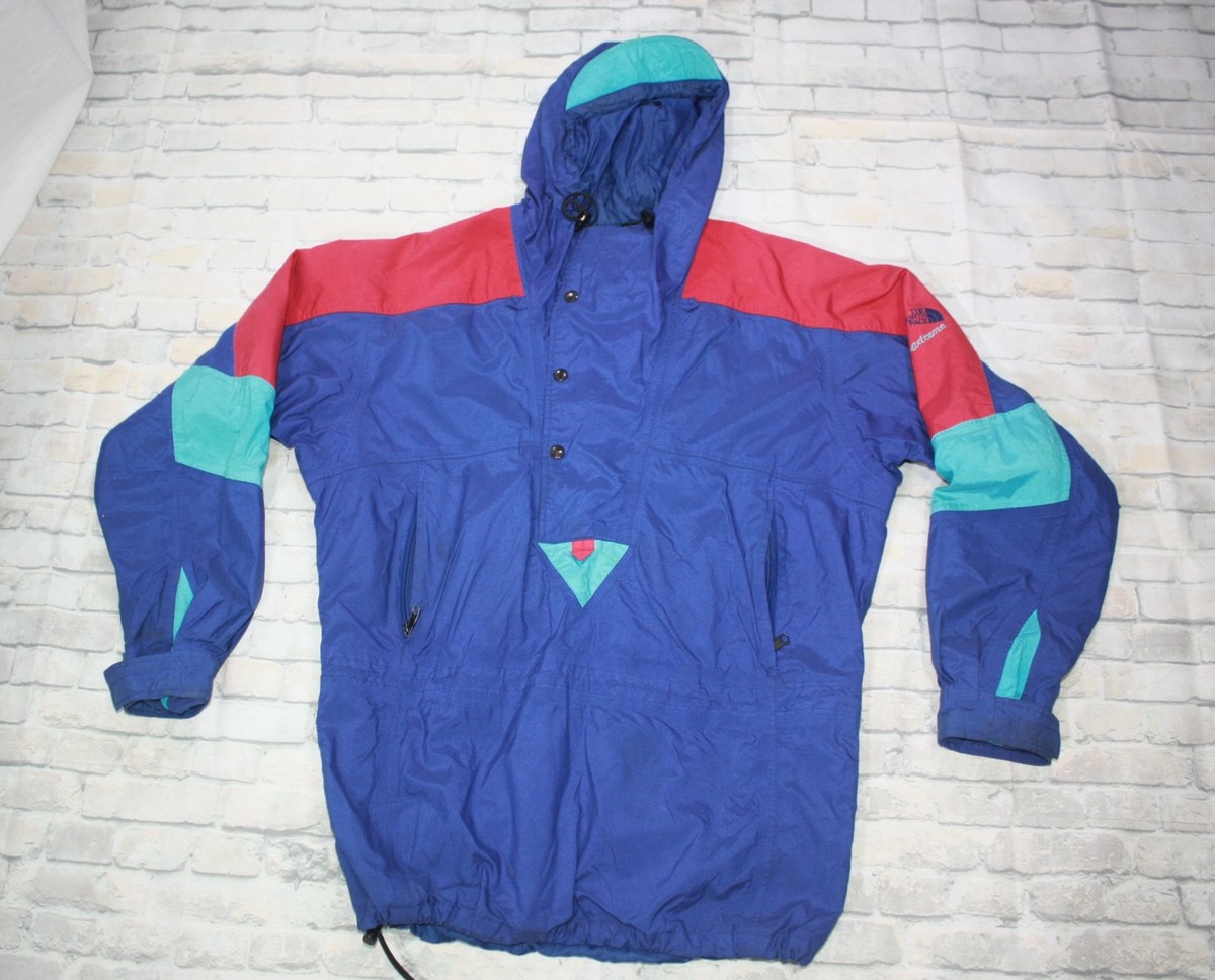 Vintage Retro 80s 90s North Face Extreme Anorak Pullover Jacket 
