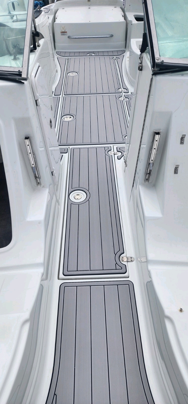 2003 Monterey Montura Cockpit Swim Platform Boat EVA Foam Pad Teak Deck Flooring