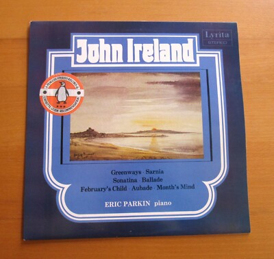SRCS 89 John Ireland Piano Music Vol. 3 Eric Parkin Piano NEAR