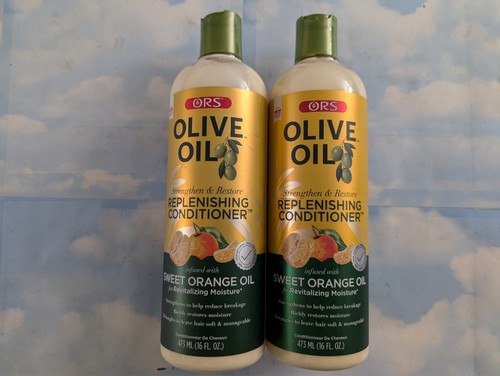 LOT (2) ORS OLIVE OIL REPLENISHING CONDITIONER 16 FL OZ