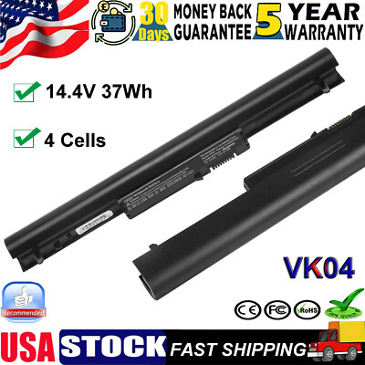 VK04 Battery for HP Pavilion TouchSmart 14 15 695192-001 694864-851 HSTNN-YB4D 