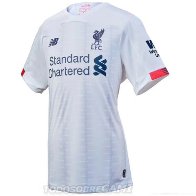 liverpool white jersey 2019